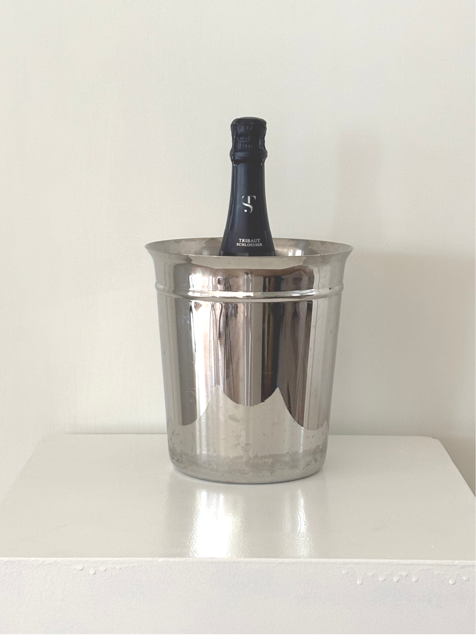 Champagnekoeler Orfèvrerie Jean Couzon - Champagne cooler Orfèvrerie Jean Couzon