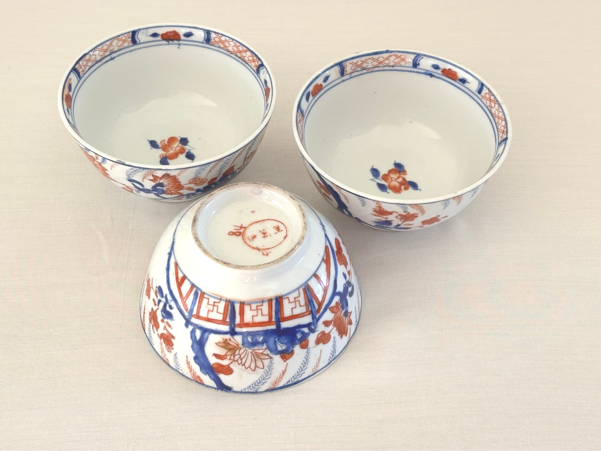 3 Vintage kommen - 3 Vintage bowls