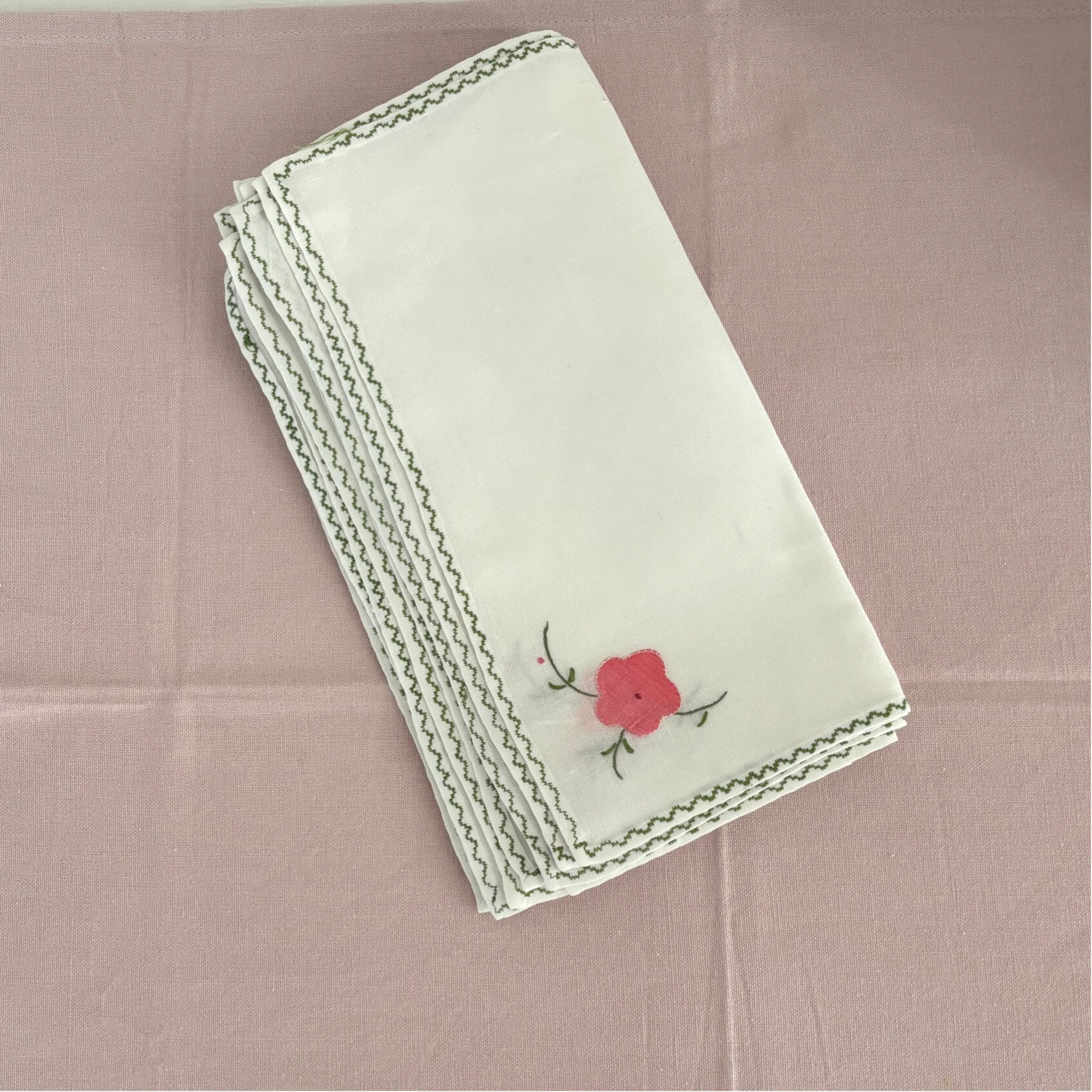 6 servetten - 6 napkins