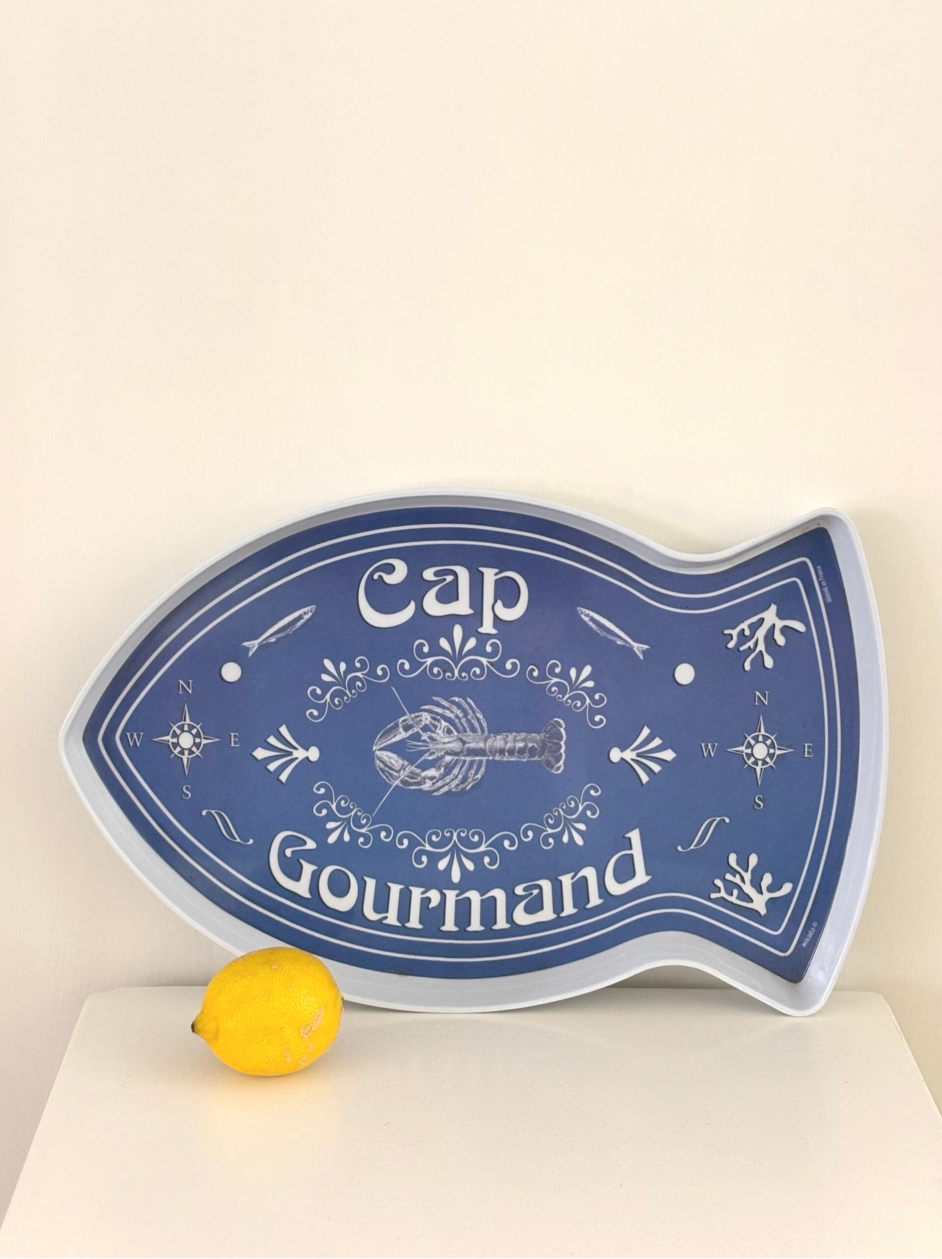 Dienblad 'Cap Gourmand' France -  Tray ‘Cap Gourmand’ France