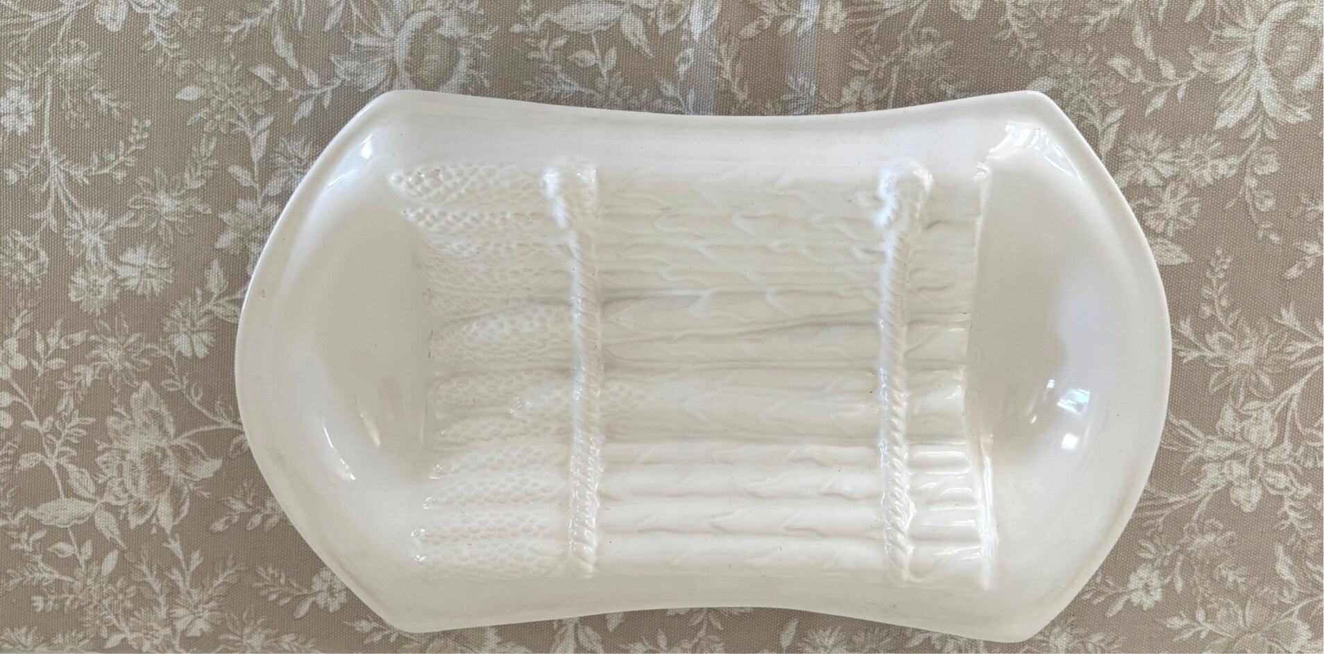 Aspergeschaal - Asparagus dish