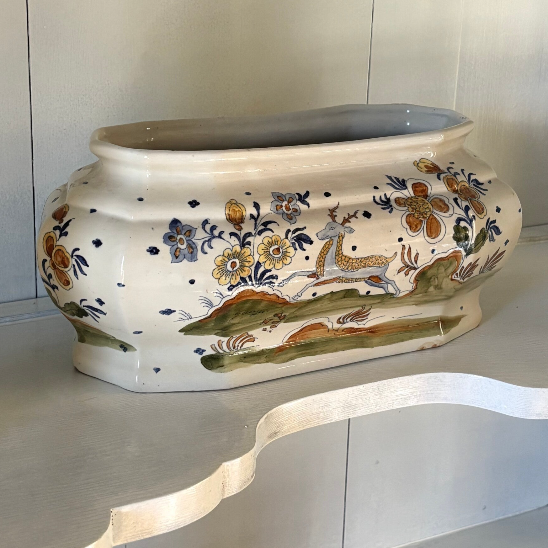 Keramieken jardinière Mon Poterie Belgique - Ceramic jardinière by Mon Poterie Belgique