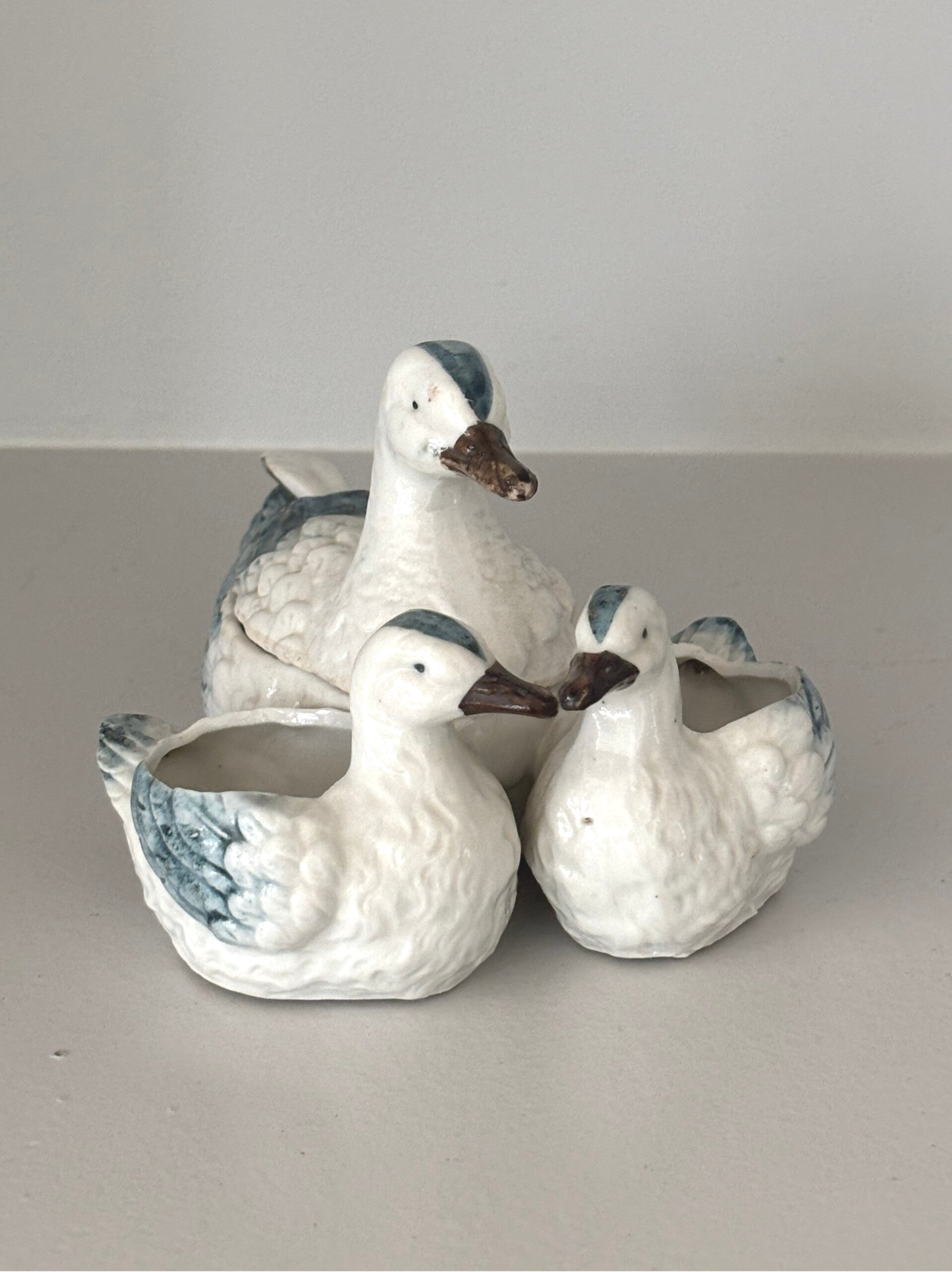 Frans zout, peper en  & mosterdstel - French salt, pepper & mustard holder