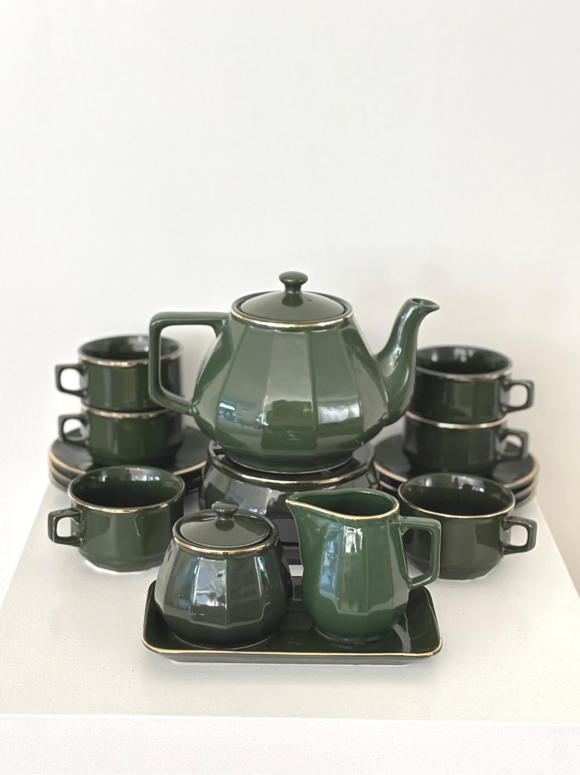 Koffieservies Porcelaine Bistro France - Coffee set Porcelaine Bistro France