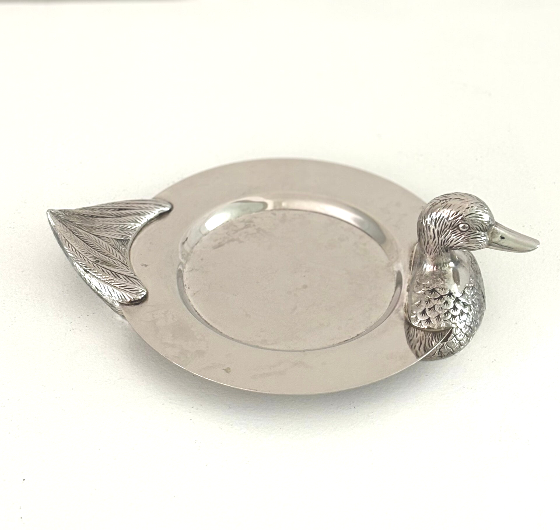 Verzilverd serveerschaaltje - Silver-plated serving dish