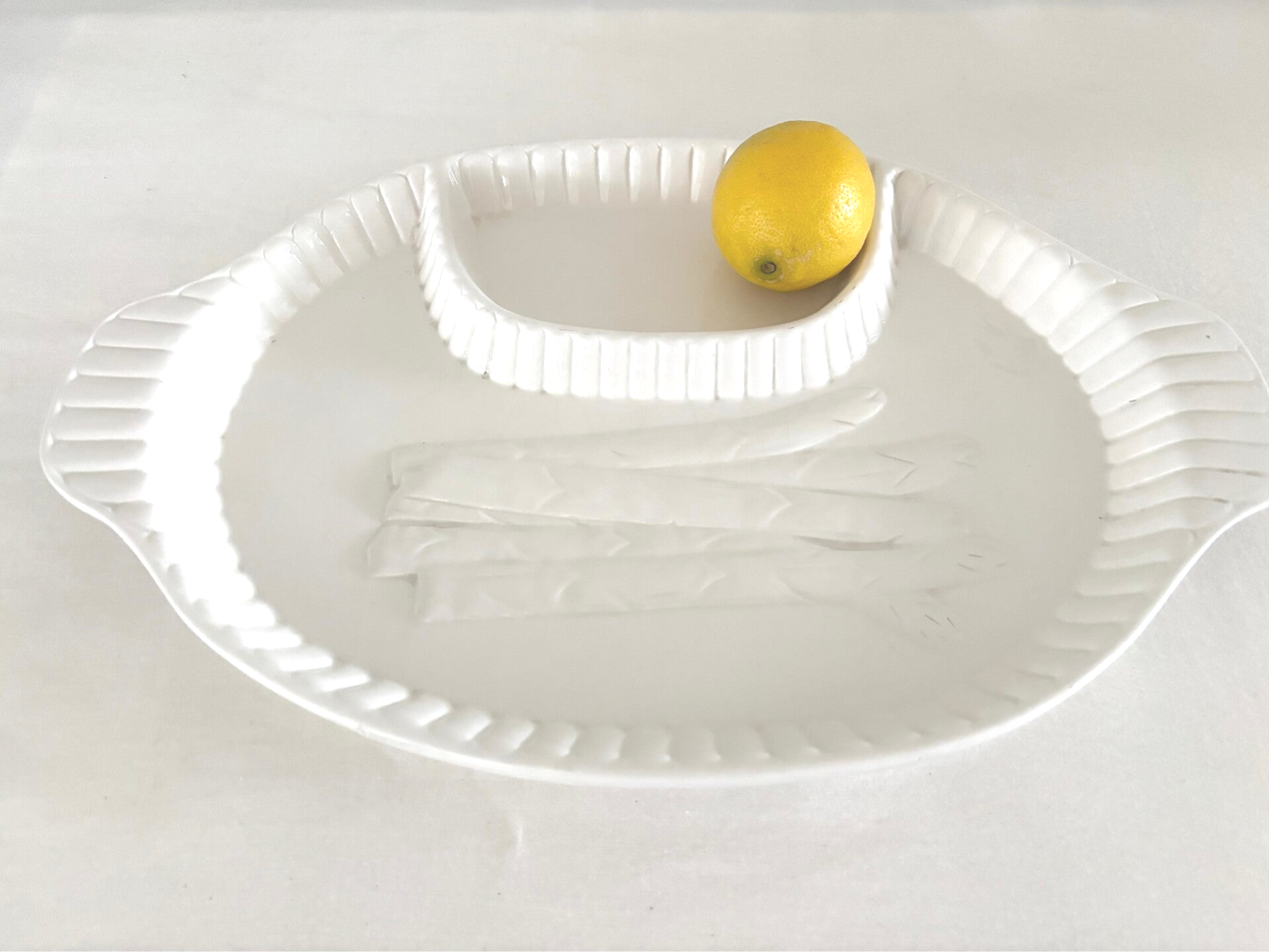 Aspergeschaal XL - Asparagus dish XL