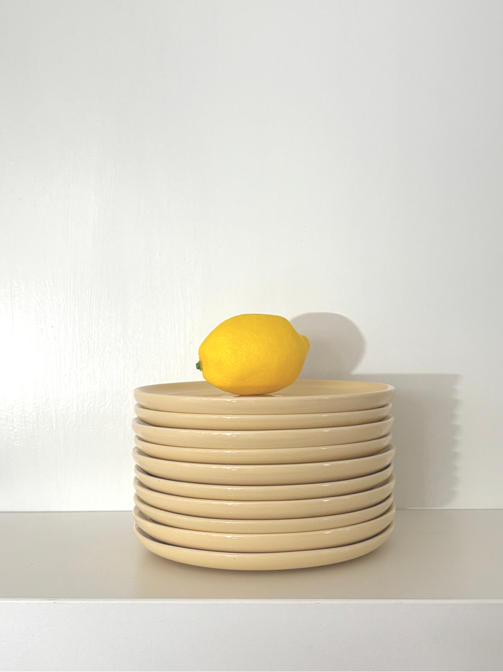 10 Gebaksbordjes - 10 Dessert plates