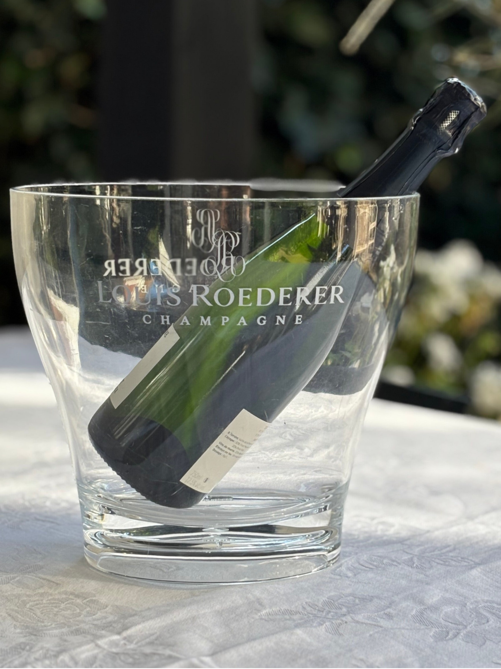 Champagnekoeler  Louis Roederer - Champagne cooler Louis Roederer
