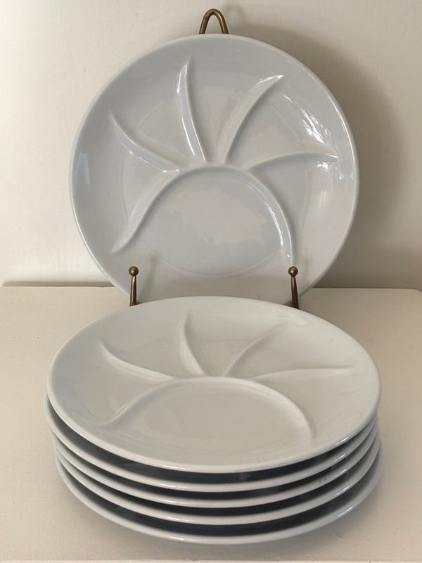 6 Borden van Pillivuyt France - 6 Plates by Pillivuyt France