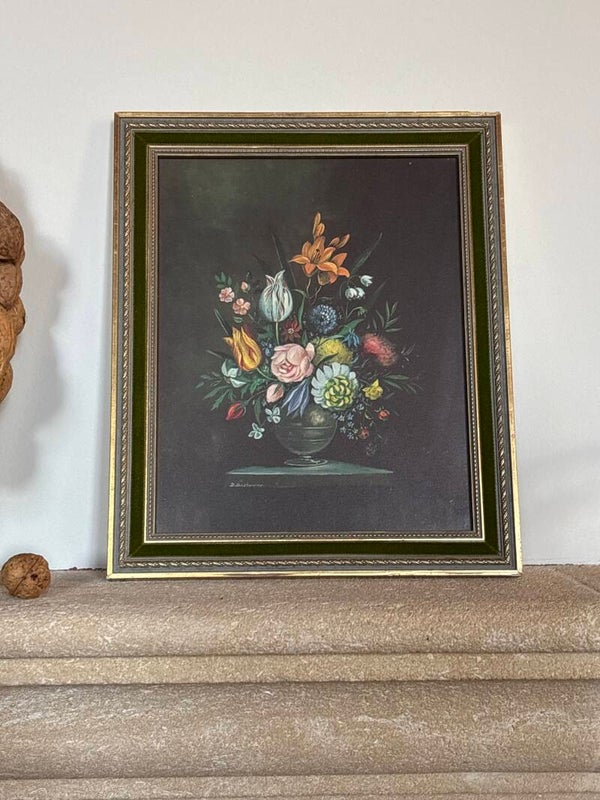 Ingelijste kunstdruk 17e eeuwse stijl - Framed art print 17th century style