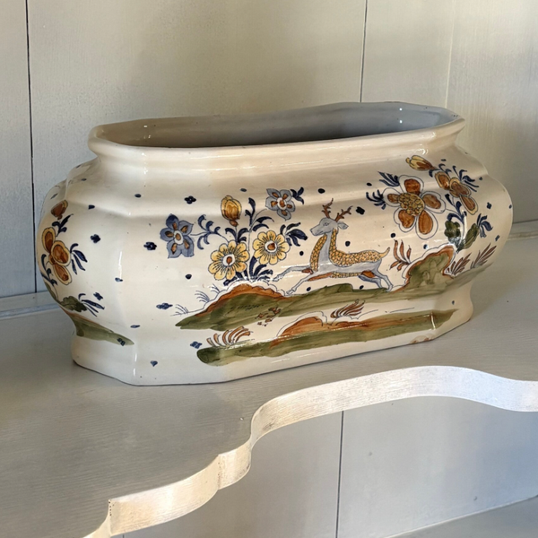 Keramieken jardinière Mon Poterie Belgique - Ceramic jardinière by Mon Poterie Belgique