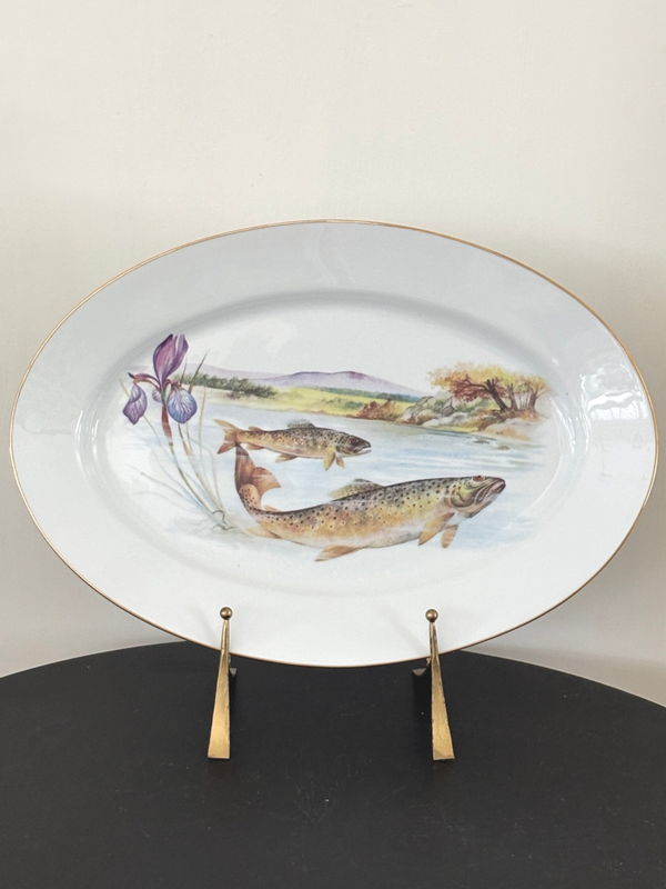 Groot serveerbord Domino Porcelaine de Limoges - Large serving platter by Domino Porcelaine de Limoges
