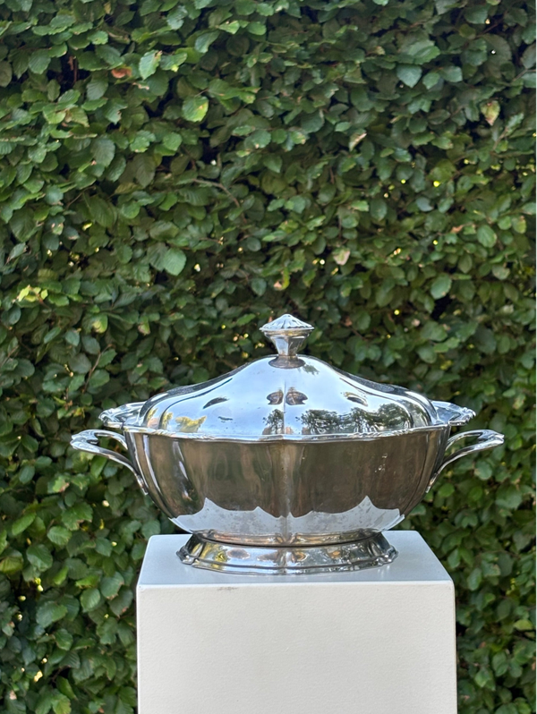 Vintage dekselschaal - Vintage lidded serving dish