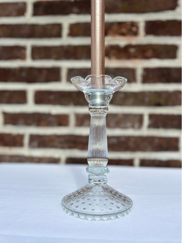 Elegante glazen kandelaar - Elegant glass candle holder