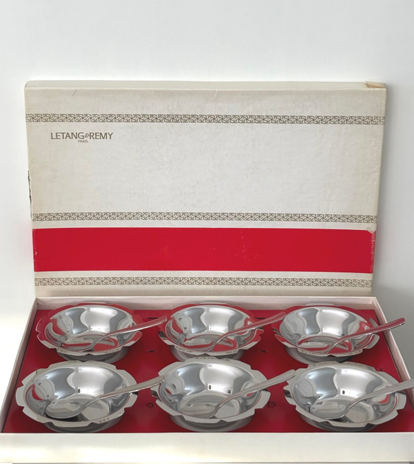 Set dessertschaaltjes Letang & Remy Paris - Set dessert bowls Letang & Remy Paris