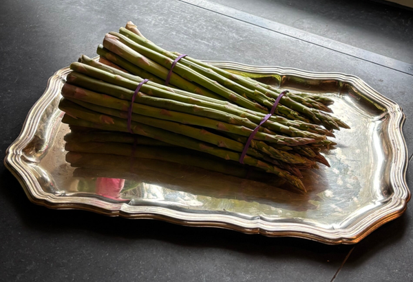 Verzilverd dienblad met opstaand randje - Silver-plated tray with a raised rim