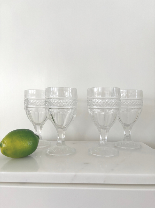 Set bohemian wijnglazen - Set bohemian wine glasses