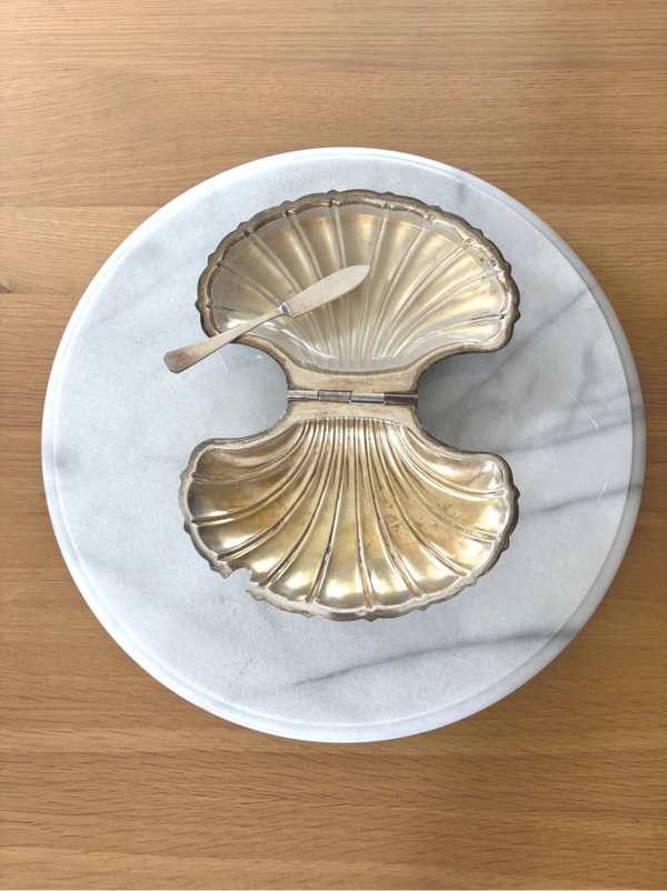 Marmeren serveerplateau - Marble serving platter