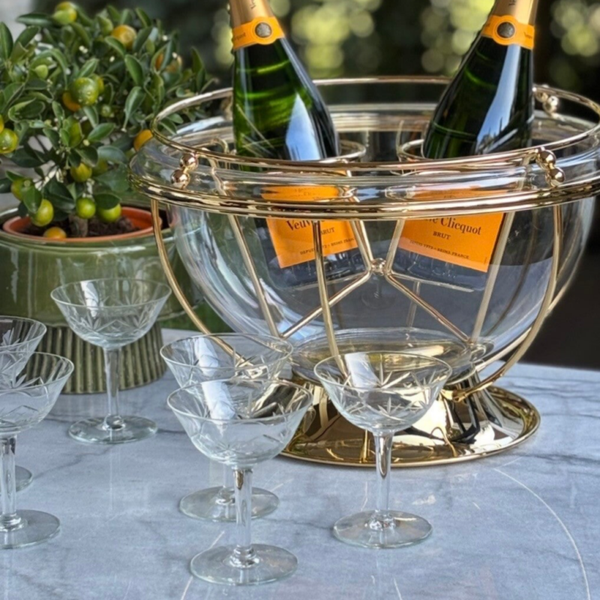 Set van 6 champagnecoupes - Set of 6 champagne coupes