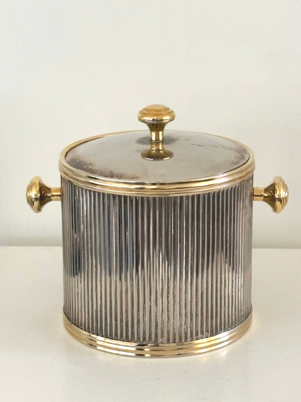 Elegante vintage Franse ijsemmer - Elegant vintage French ice bucket