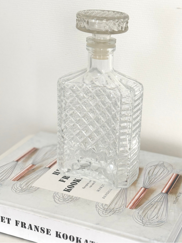 Glazen karaf - Glass carafe