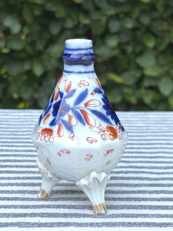 Antiek Imari porseleinen ketjap flesje - Antique Imari porcelain bottle