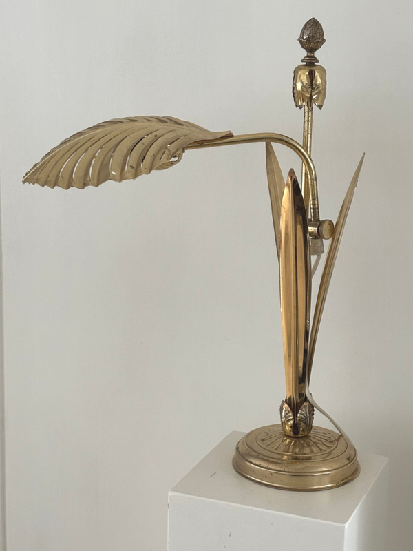 Elegante vintage tafellamp in Hollywood Regency stijl - Elegant vintage table lamp in Hollywood Regency style