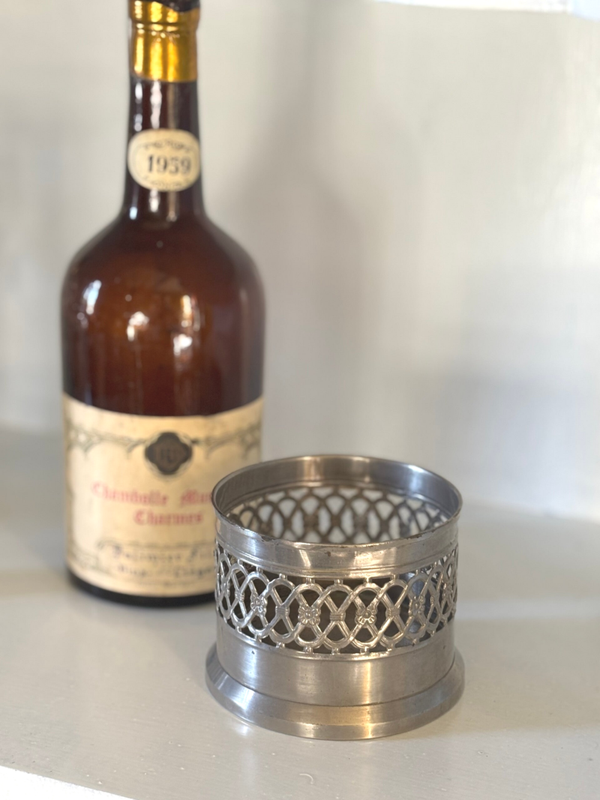 Vintage flesonderzetter - Vintage bottle coaster