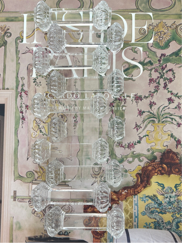 10 Oude Franse messenleggers - 10 Old French knife rests