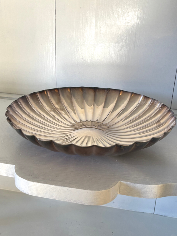 Verzilverde schaal - Silver-plated bowl