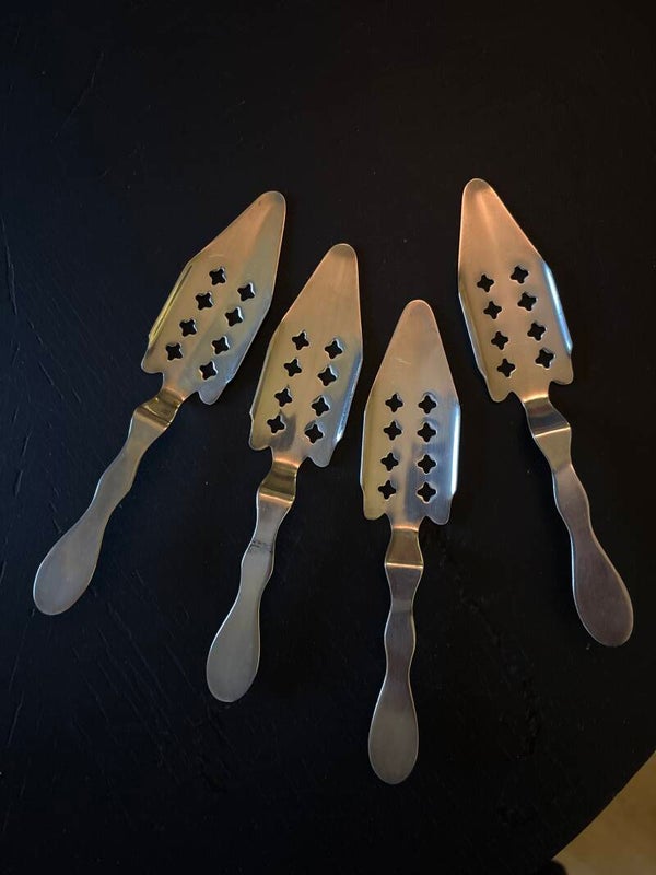 Elegant verzilverd schepje - Silver-plated spoon