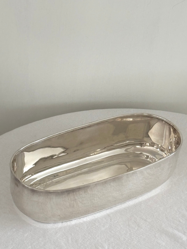 Verzilverde schaal - Silver-plated dish