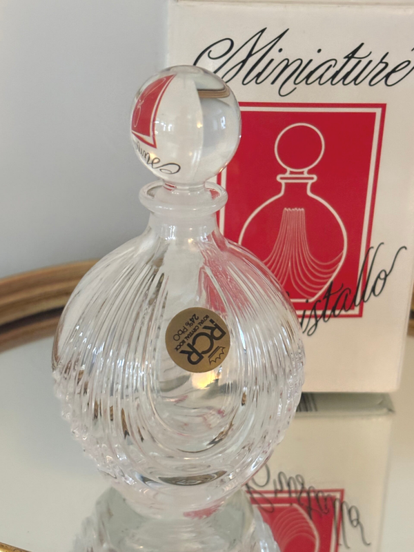 Kristallen parfumflesje ‘Miniature di Cristallo’ - Crystal perfume bottle ‘Miniature di Cristallo’