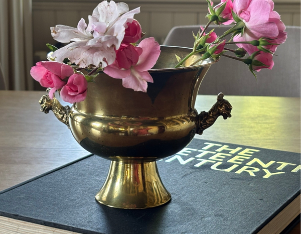 Koperen jardinière - Copper jardinière
