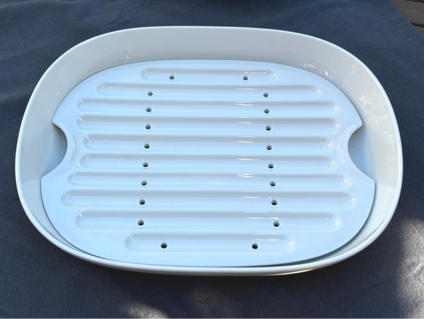 Grote aspergeschaal - Large asparagus serving dish