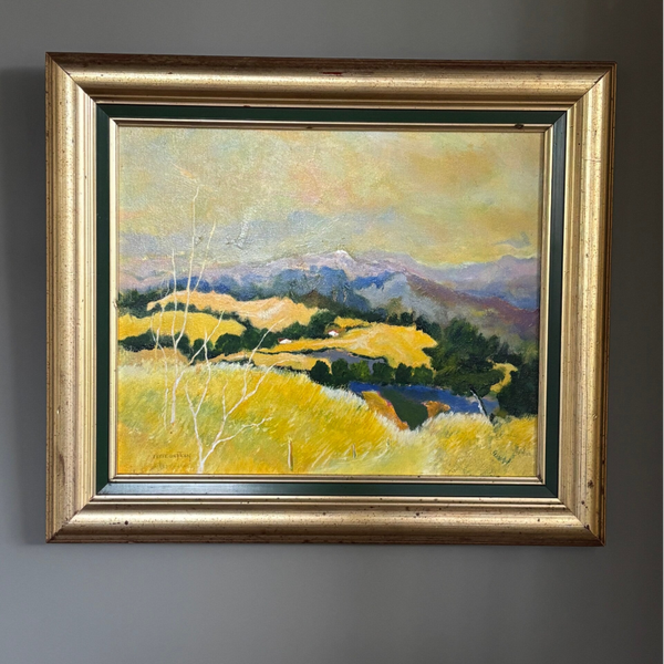 Olieverfschilderij 'Provence' door Denis Ferté-Defteen -  Oil painting titled by Denis Ferté-Defteen 'Provence'