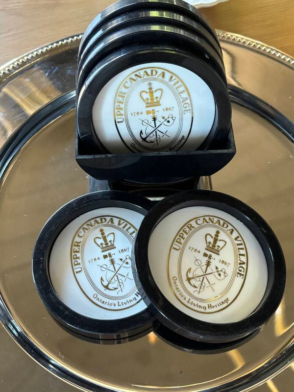 Set van 6 onderzetters 'Upper Canada Village' - Set of 6 coasters 'Upper Canada Village'