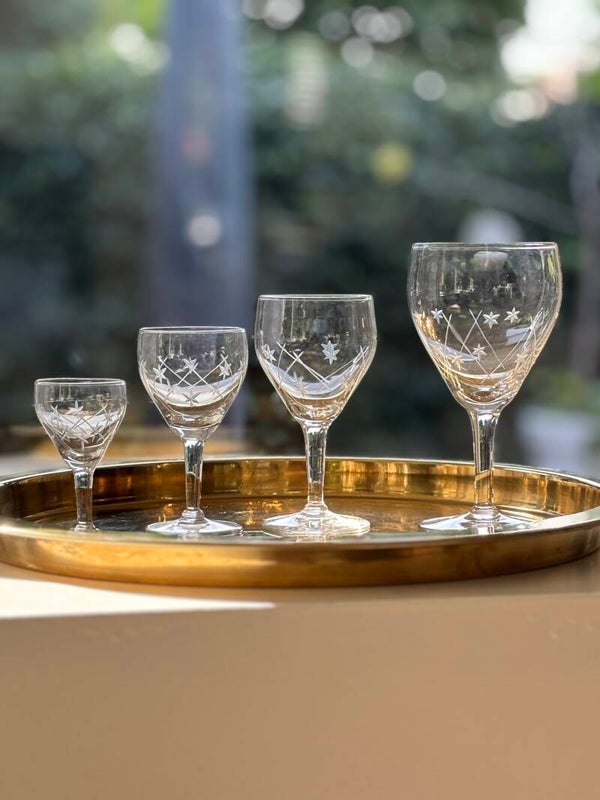 Feestelijke 10-persoons glazenset (40st) - Festive 10-person glass set (40p)