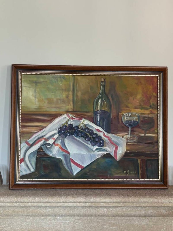 Prachtig Frans schilderij - Beautiful French still life painting