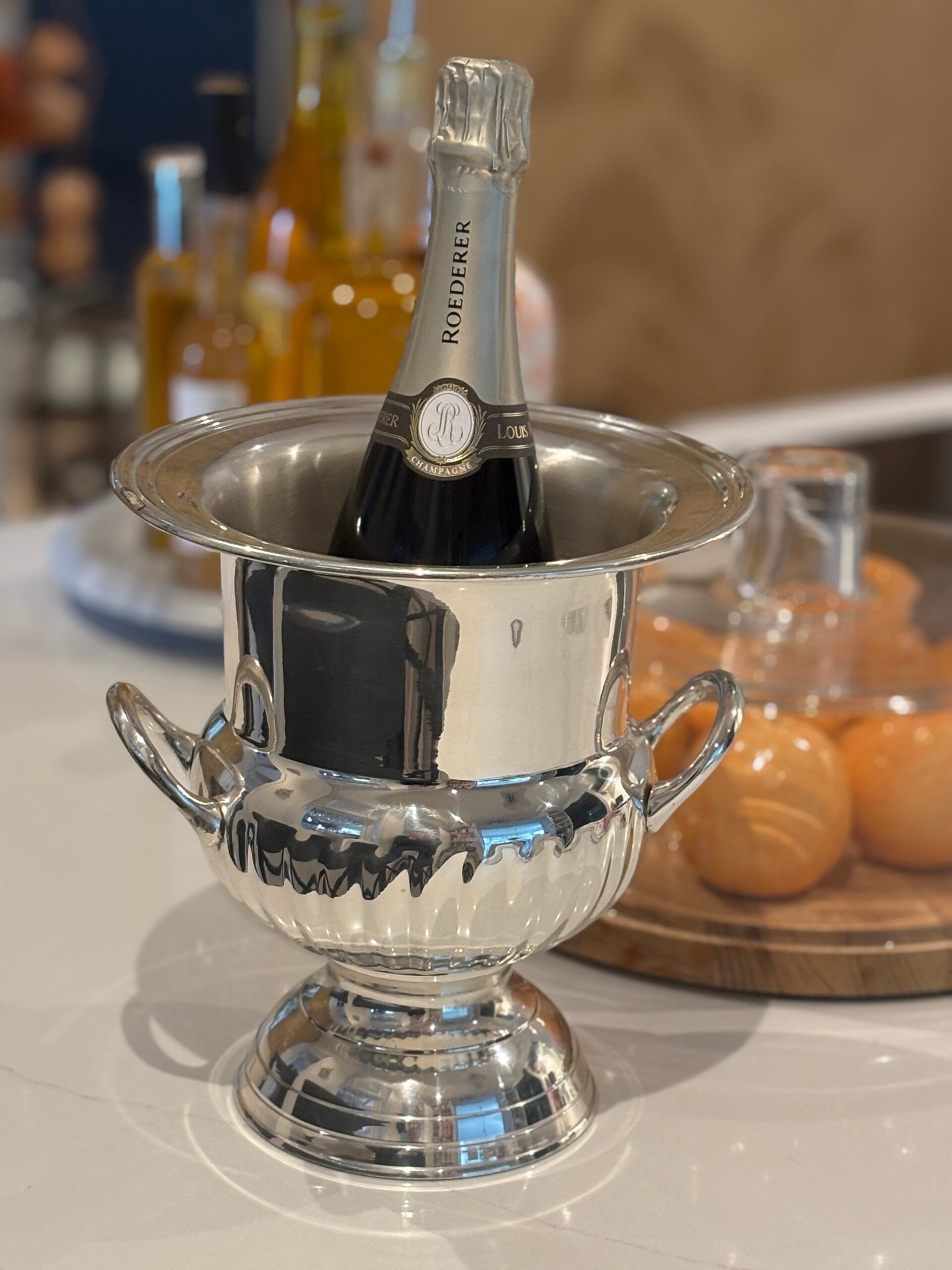 Feestelijke Champagnekoeler - Festive Champagne cooler