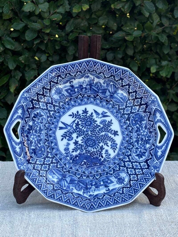 20e-Eeuwse Japanse porseleinen serveerschaal - 20th-century Japanese porcelain serving dish