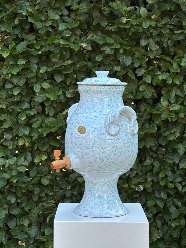 Prachtig Frans handgemaakt aardewerken vat - Beautiful handmade French earthenware vessel