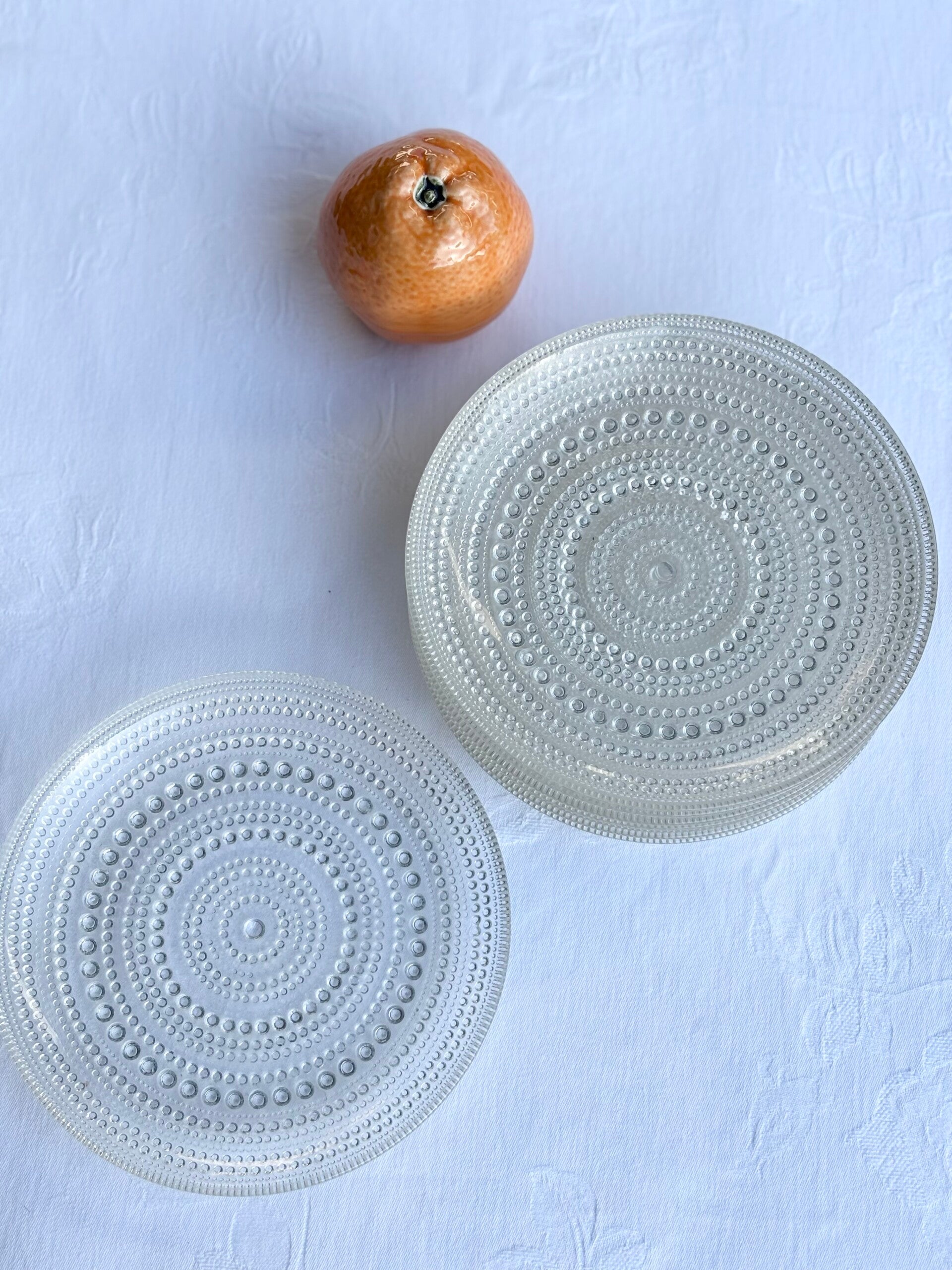 Set gebaksbordjes Kastehelmi Iittala - Set of dessert plates Kastehelmi Iittala