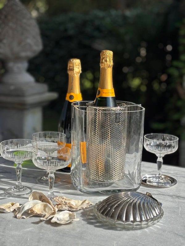 Orrefors design Champagnekoeler - Orrefors design Champagne cooler