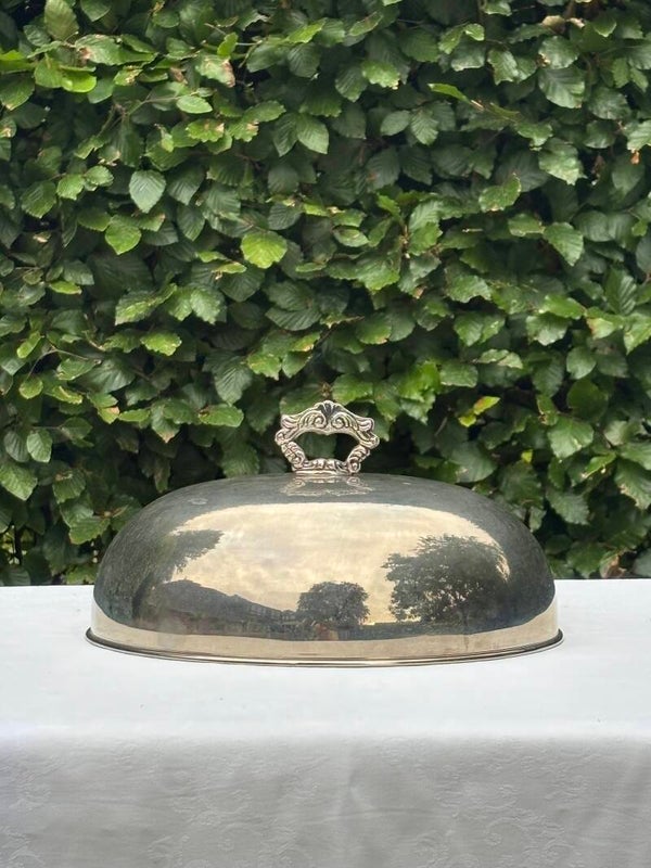 Mooie klassieke cloche met een elegant gedetailleerd handvat - Beautiful classic cloche with an elegantly detailed handle