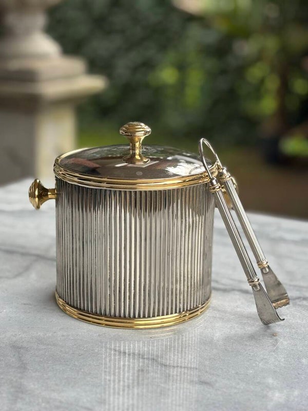 Elegante vintage Franse ijsemmer  - Elegant vintage French ice bucket