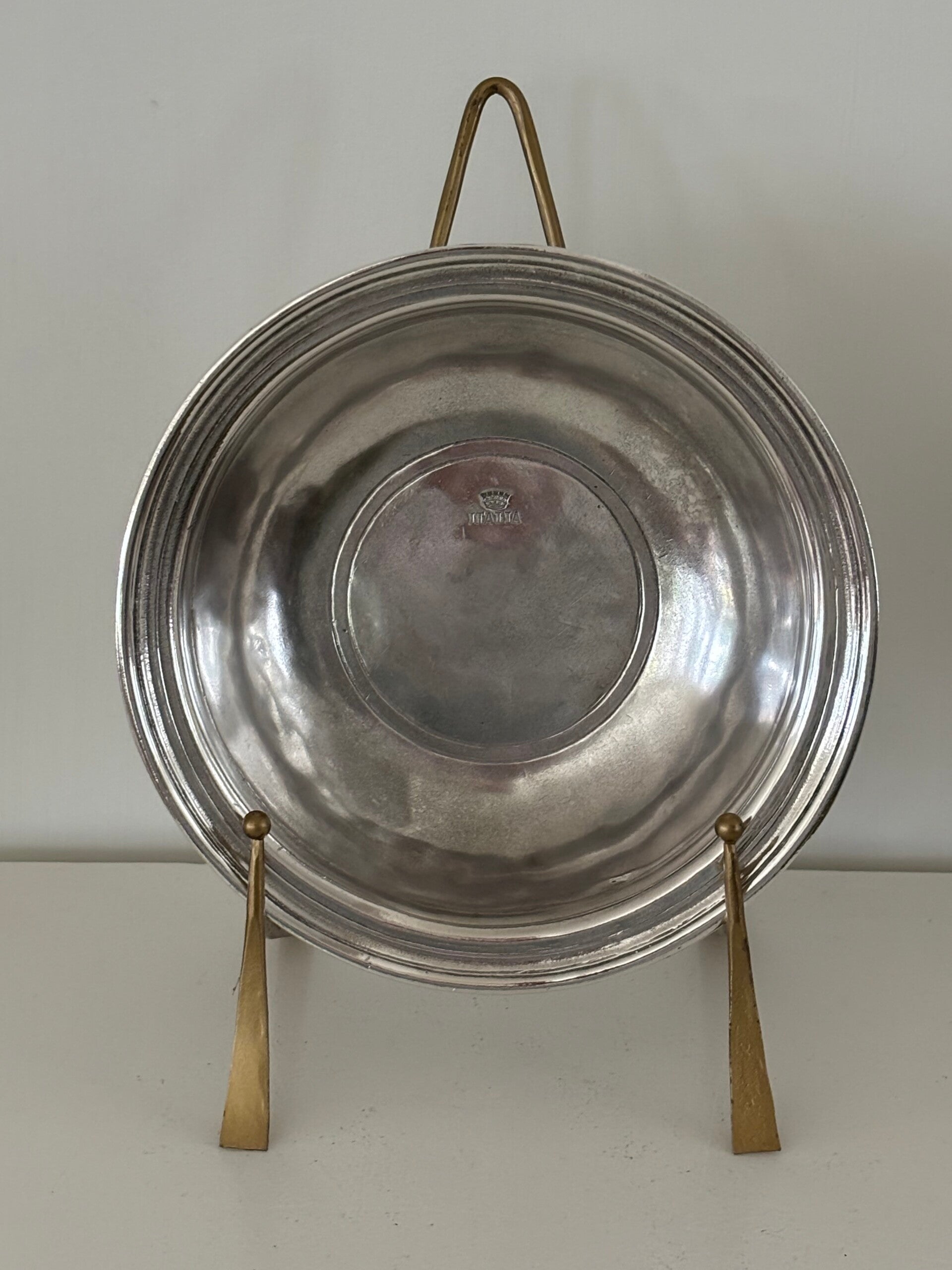 Verzilverde schaal - Silver-plated bowl
