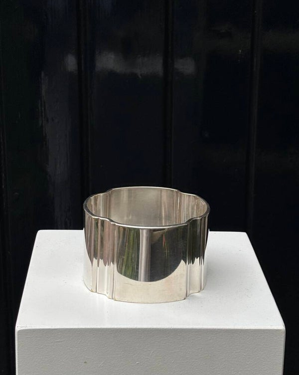 Klassieke verzilverde fleshouder Quist - Classic silver-plated bottle holder Quist