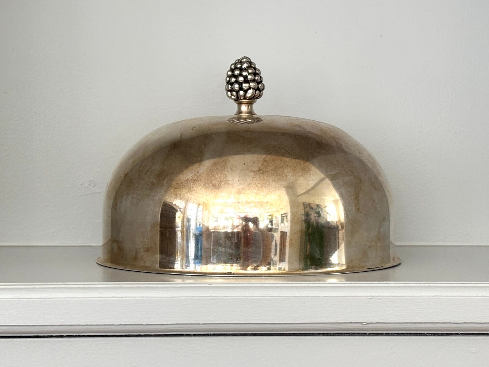 Verzilverde cloche - Silver-plated cloche