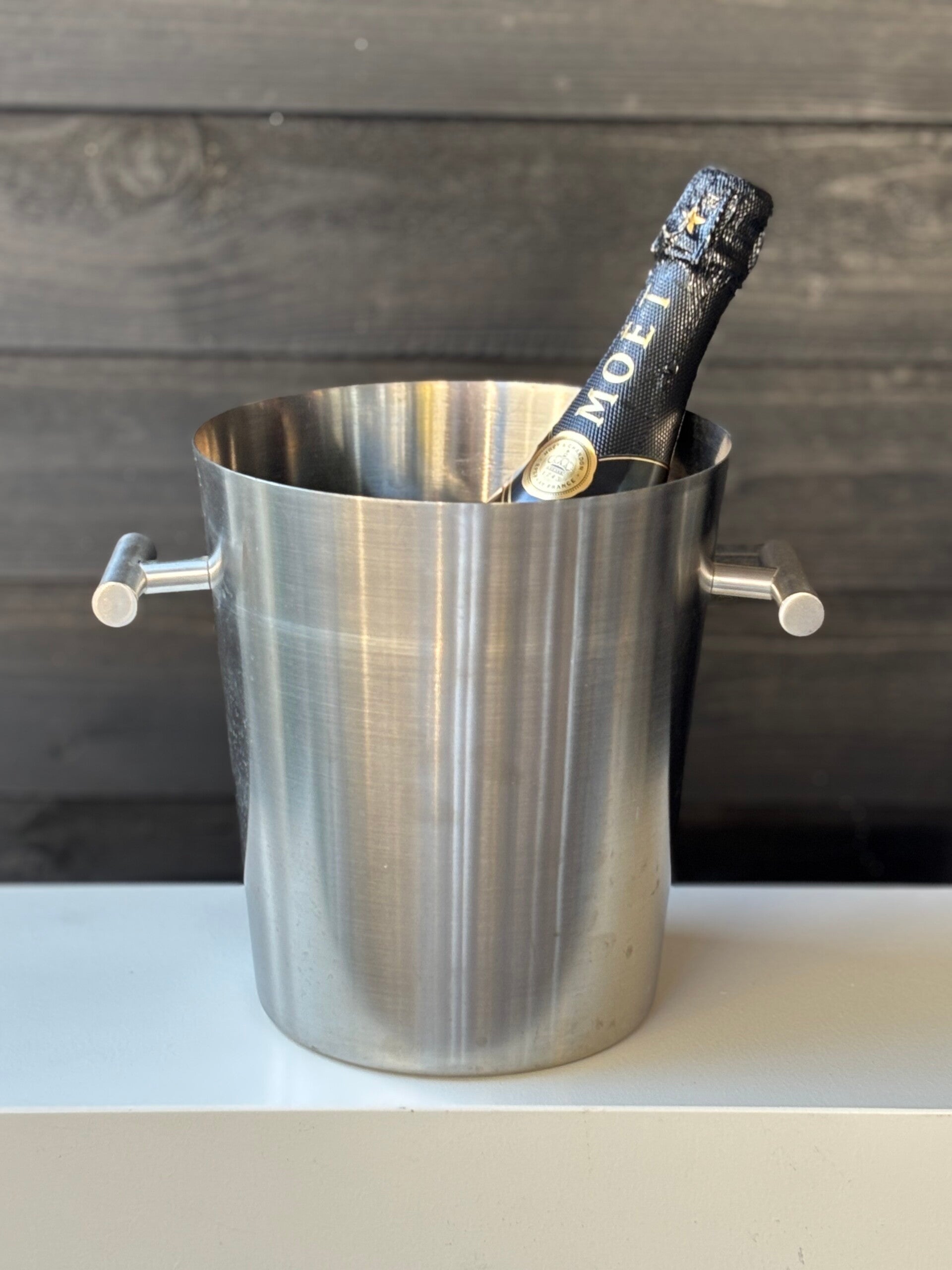 RVS Champagnekoeler - Stainless steel Champagne cooler